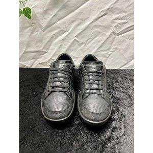 Black Saint Laurent leather sneaker men Size 42